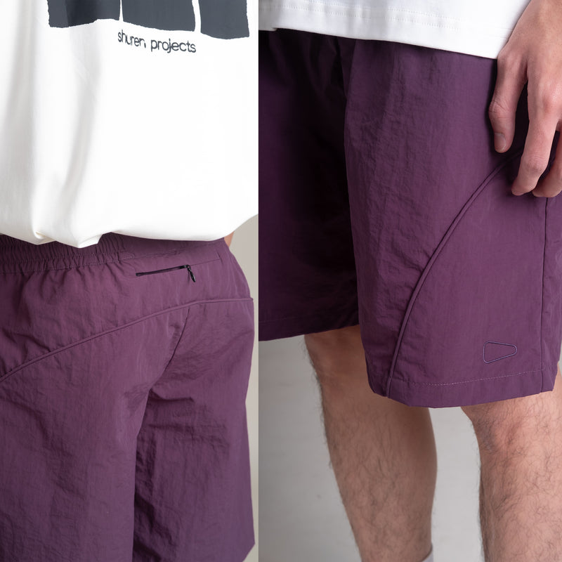 Ez Shorts / Nylon - Purple