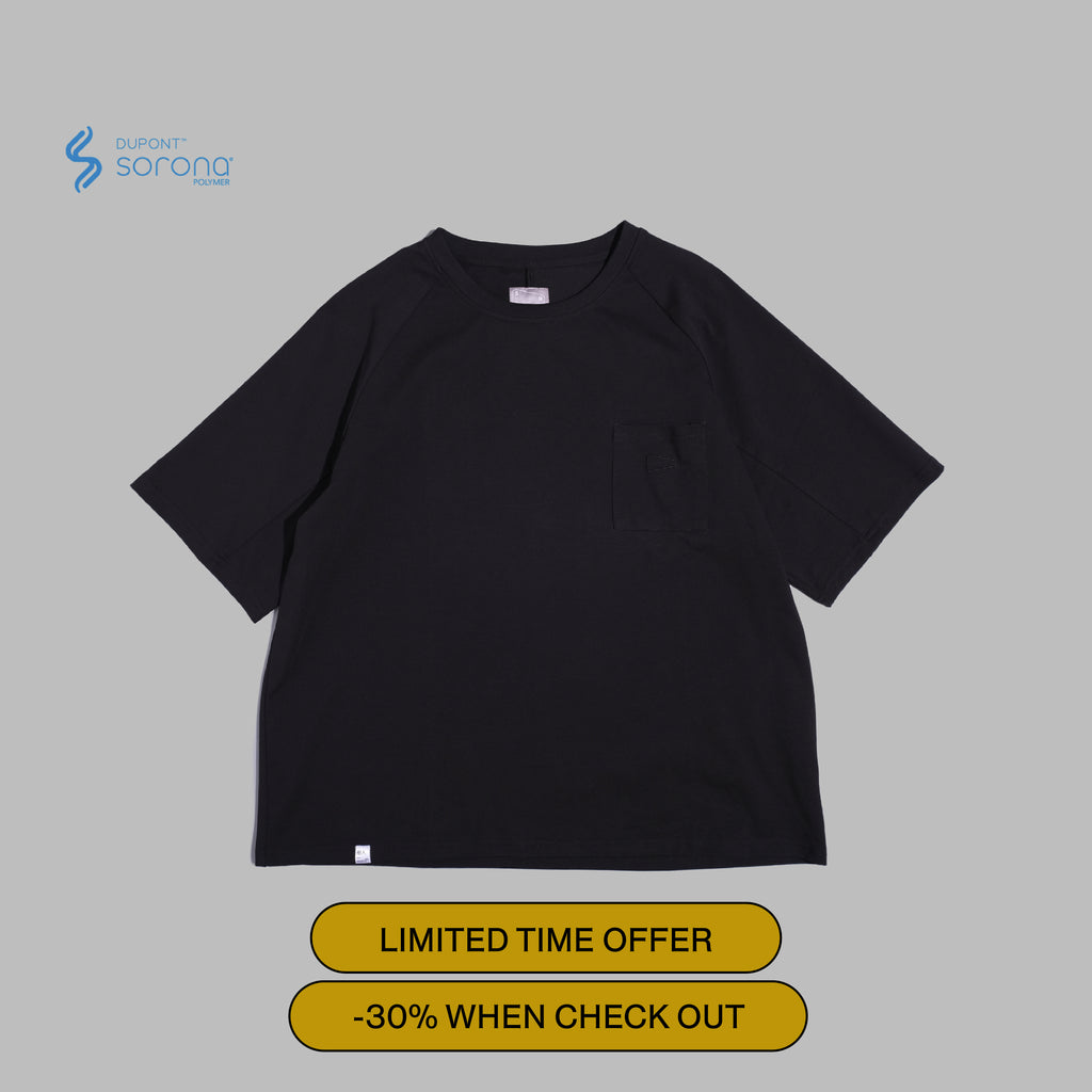 Sun Tee / Sorona® Polymer - Black