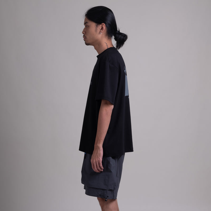 Old & Tired Tee / Cotton - Black